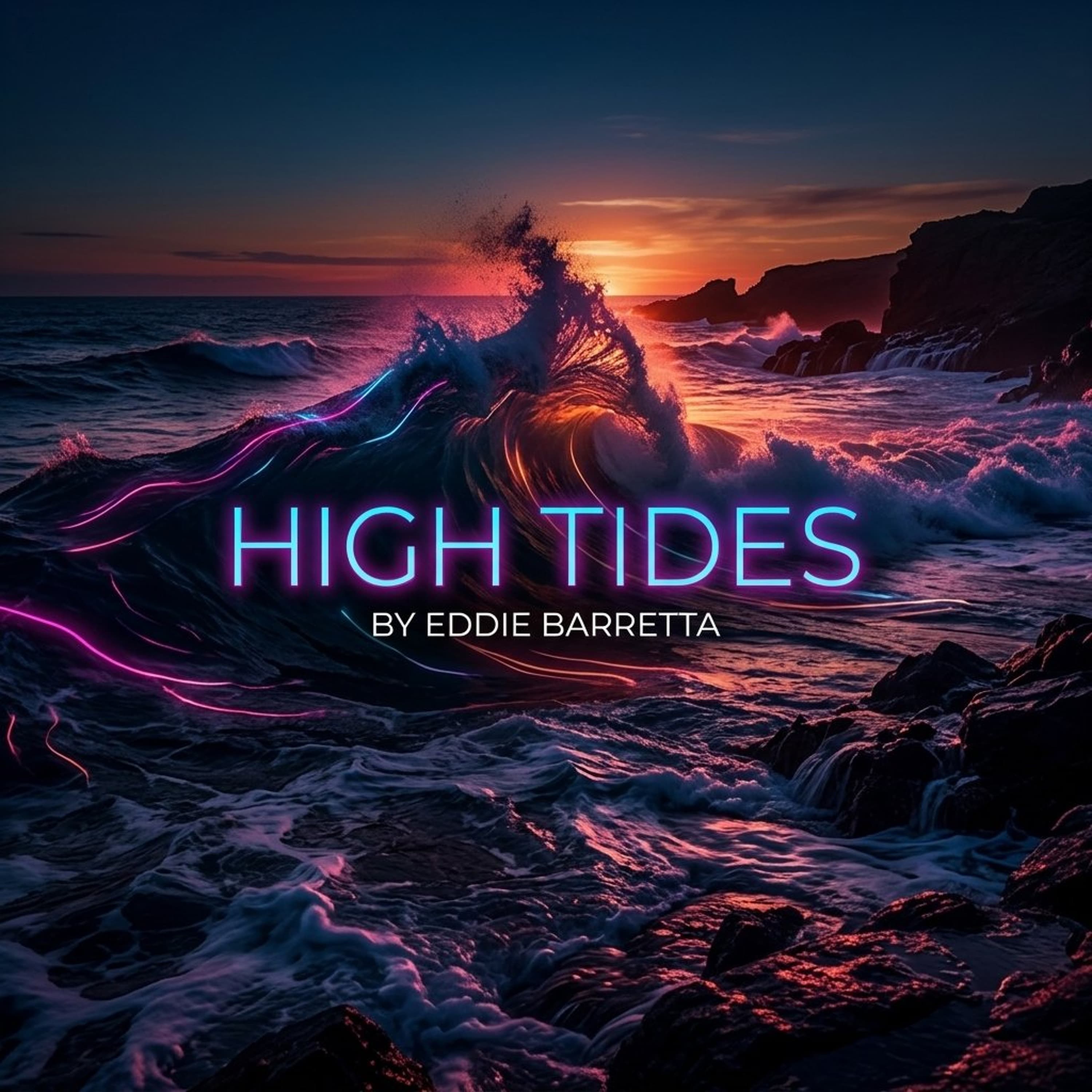 High Tides — Transcend mix artwork