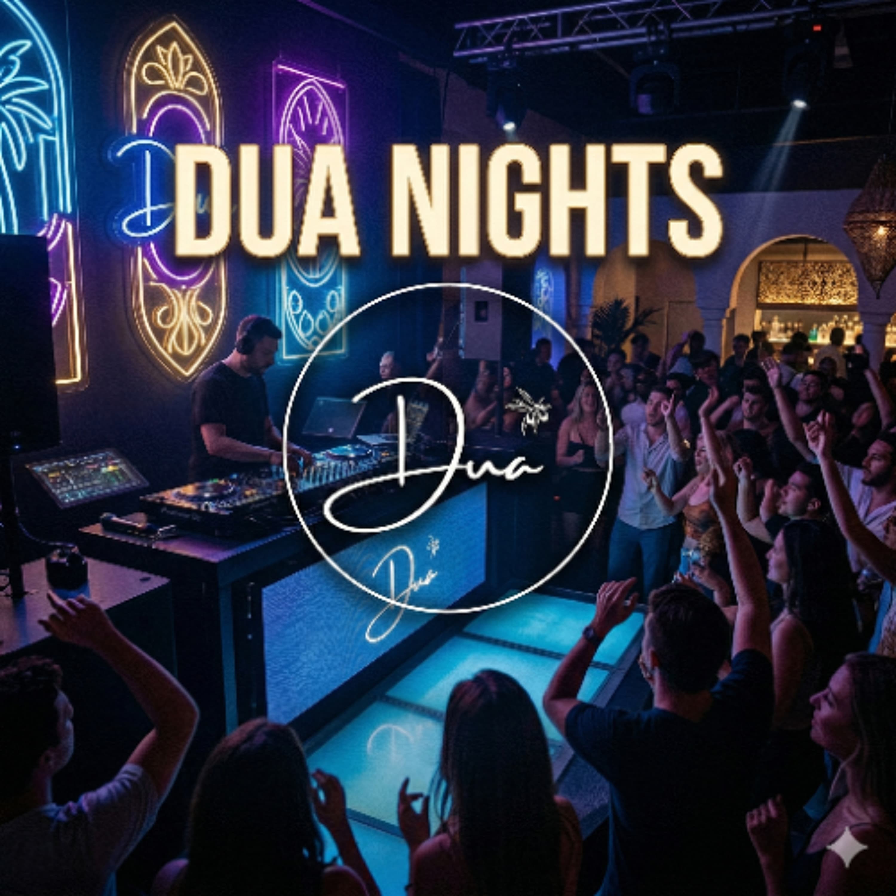 Dua Nights — Transcend mix artwork
